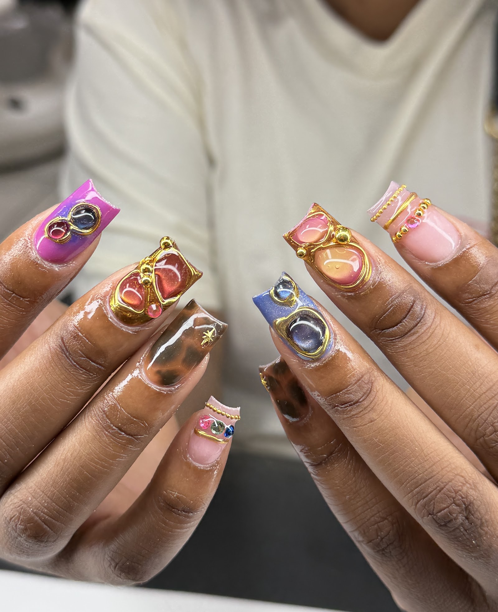 T Nails ( Lashes _ brows) Nail salon Johnston Rd Charlotte NC nail photo 3